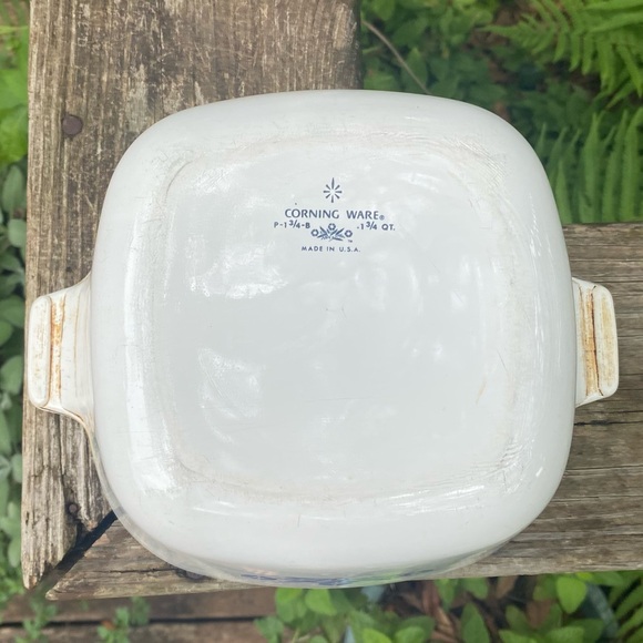 ❌SOLD❌ Vintage Corning Ware Blue Cornflower 1 3/4 QT Casserole Dish - Picture 4 of 8